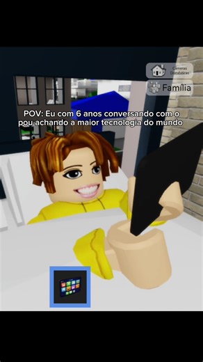 I thought it was the greatest technology 😂 #roblox #memes #blookhaven #humor