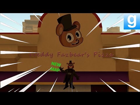 GMOD FNAF|Brand New Freddy Fazbears Pizza Custom Map V11 And More!