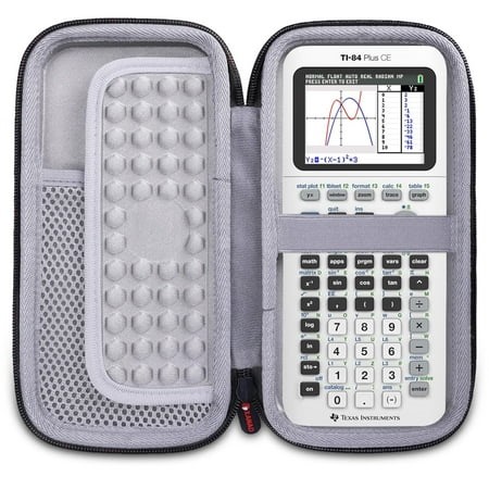 Hard Case Compatible with Texas Instruments TI-84 Plus CE/TI-84 Plus/TI-Nspire CX II CAS/TI-Nspire CX II/TI-83 Plus/TI-85 /TI-86 /TI30xs /TI36X Pro/TI 34 Color Graphing Calculator by XANAD (Gray) - Walmart.ca