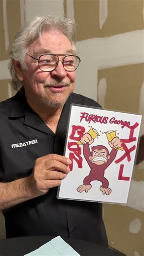 Frank Welker made this Curious George meme real