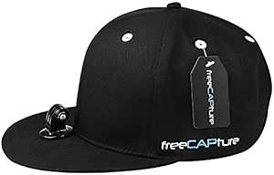 Hat Compatible with Removable GoPro Mounts - Hero Action Camcorder HD Edition - Go Pro 4 Silver, 3 + Black, 2 White, 1- Helmet Accessory Strap Caps Harness Studio Accessories