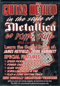 Curt Mitchell - Guitar Method In The Style Of Metallica - 40 Killer Riffs