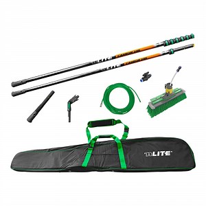 Unger nLite Gen 2 NLKT3 39' 8-Piece Outdoor Window Cleaning Kit with Carbon 24K Poles