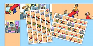 Classroom Themed A3 Display Borders