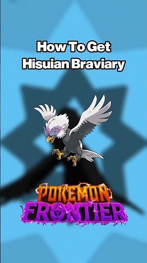 How To Get HISUIAN BRAVIARY in Pokémon Brick Bronze Frontier! #roblox #pokemonbrickbronze