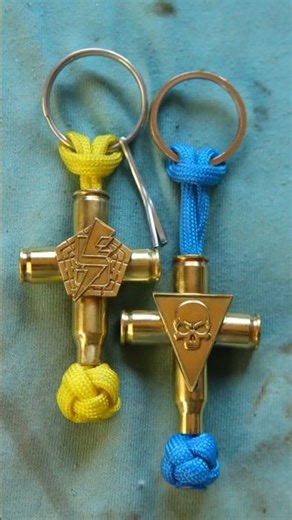 Shell casing Paracord . #diy #shorts #interesting