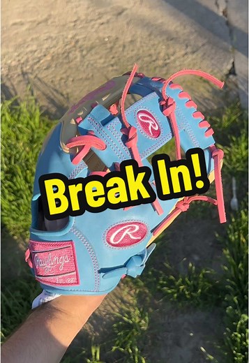 Breaking In Your Rawlings Baseball Glove