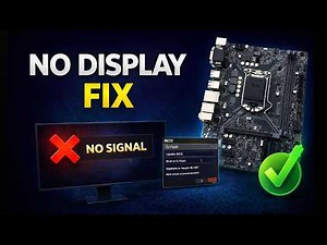 How to Update BIOS on Gigabyte H610M H DDR4 | Fix No Display & Unsupported CPU