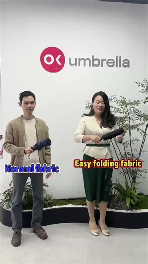 Double layer umbrella with easy folded fabric#superwaterproof#customizedgifts#umbrellafactory