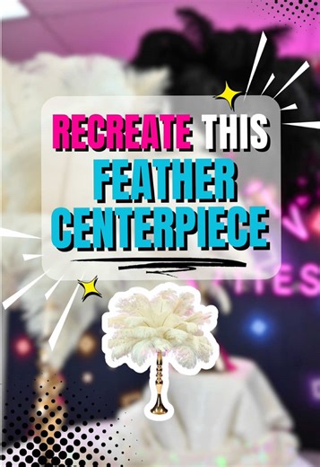 Glue gun feathers = centerpiece magic ✨🔥 Feathers, foam, and a glue gun? Sounds chaotic… but she’s a centerpiece now 🪶💁‍♀️✨ Watch us layer this glam DIY like it’s a red carpet look 💅 Perfect for parties, brunches, or drama-filled dinners 🥂 Want the full party glow-up? Comment ‘FEATHER’ for the supplies list! #FeatherDIY #EventDecor #PartyInspo #PoppinParties #DIYDecor