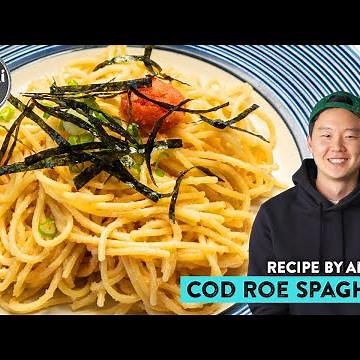 Spicy Cod Roe Spaghetti / 명란 크림 스파게티