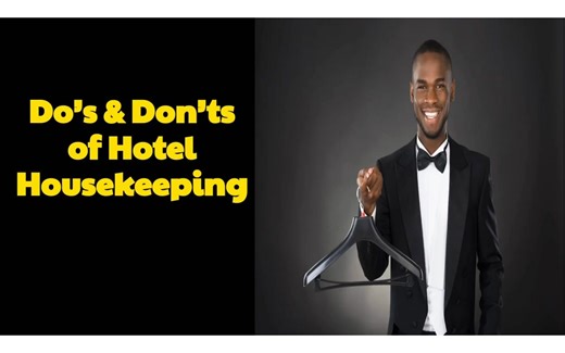 62-Do's and Don'ts of Hotel Housekeeping - Hotel Management Training