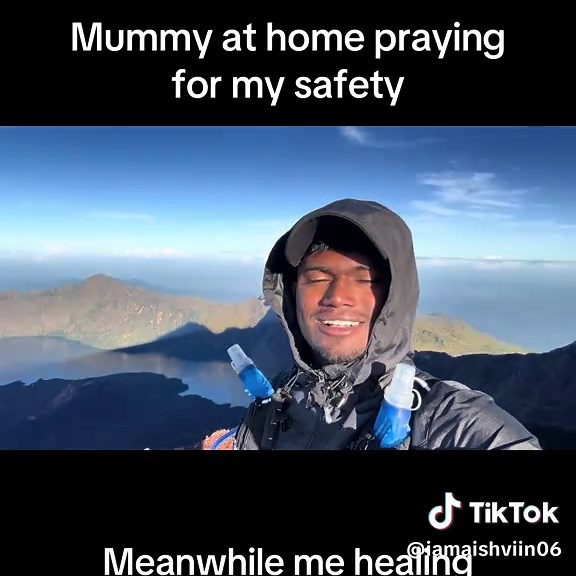 #fypp #rinjani #volcano #hiker #tamil #therapy #nature