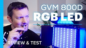 GVM 800D RGB LED Kit - Review — tdcat.com
