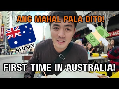 FIRST TIME IN AUSTRALIA: Ang Mahal Pala Dito! 😱