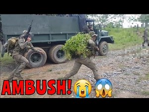 AMBUSH ATTACK! Army React to Ambush!