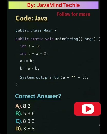 Comment the output |#java|@Javamindtechie