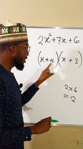 How to Factorise a Quadratic Trinomial when the leading coefficient is not 1