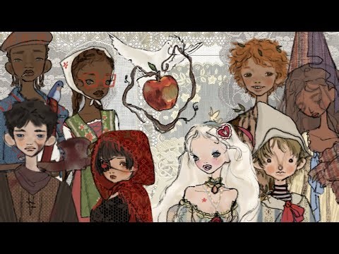 PROCREATE TIMELAPSE 🍎 Classic Fairy Tale & Novel Characters.ೃ࿔*