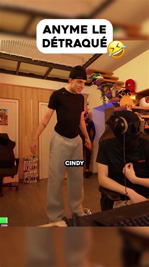 Même Houdi a eu peur 🤣 #anyme #anyme023 #houdi