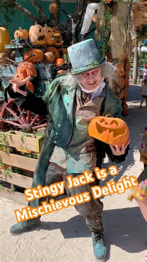 The Mischief of Stingy Jack! #gatorland #halloween #character