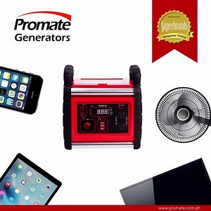 At Php 9,999, the Promate 240 is a good buy for those looking for a versatile power solution. Take it with you or keep it at home just in case. #PowerUpWithPromate #GeneratorPhilippines #Powerstations #Generators | Promate Generators, Philippines