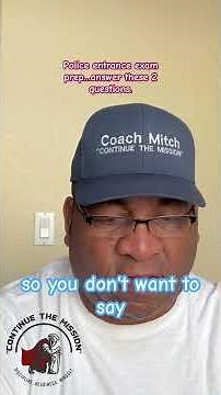 Police Entrance Exam Prep — Can You Answer These Questions?