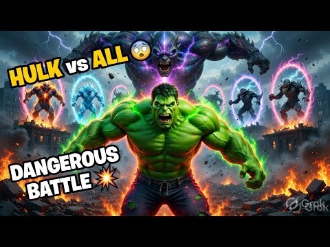 👉 HULK vs ALL MONSTERS 😱💥 | Ultimate Destroyer Final Battle | Duniya Bach Gayi!