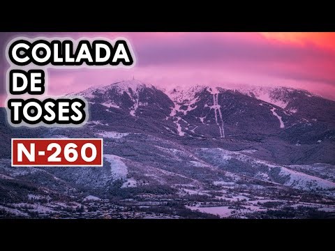 Subida a la Collada de Toses nevada | Spain Scenic Drive Time-lapse 4K