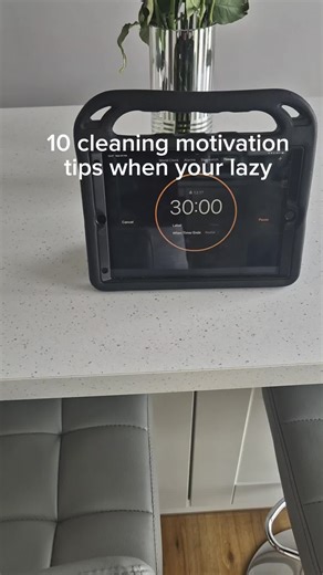 ✨️ 10 Cleaning Motivation Tips When You Are Feeling Lazy! ✨️ In this video I am sharing 10 realistic and easy motivation hacks to help you get up, get moving and get your space together - even when you don't feel like it. 👉 Are you team 'clean as you go' or 'power clean mode'? ❤️ Follow for more cleaning motivation 📌 Save this for later #cleaningmotivation #lazygirl #cleantok #productivitytips #motivationdaily