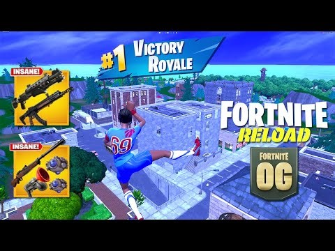 [1 hour] Fortnite Reload Solo Vs Squads " Build " Gameplay🏆(NEW GAMEMODE! )