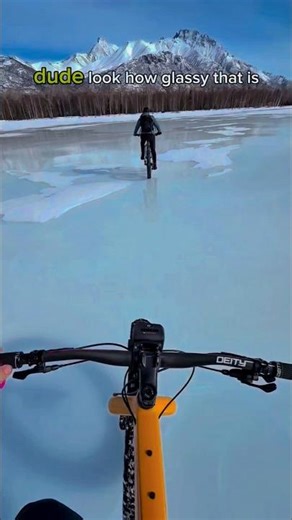 dude look how glassy that is🤯🧊❄️ #alaska