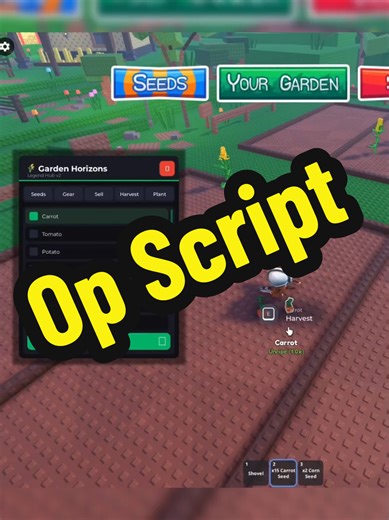 Garden horizons broken script 🔥 #fyp #roblox #gardenhorizons #growagarden🥒🌶🍅 #robloxgames