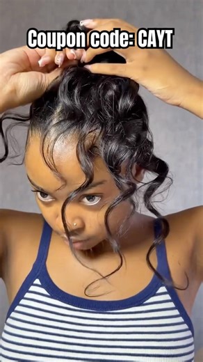 Rocking Updo Ponytails😍Extend On Natural Hair Tutorial | Wand Curls Ft.#ulahair #updo