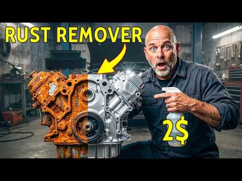 $2 Liquid Destroys ALL Car Engine Rust INSTANTLY — NO MECHANIC. Big Auto BANNED This Truth