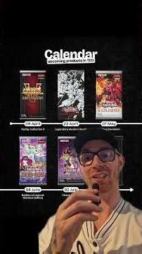 New schedule of upcoming TCG releases