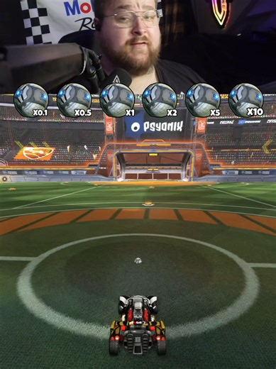 Can I dribble EVERY size of ball in Rocket League? #Rocketleague #yota #rocketleaguehighlights