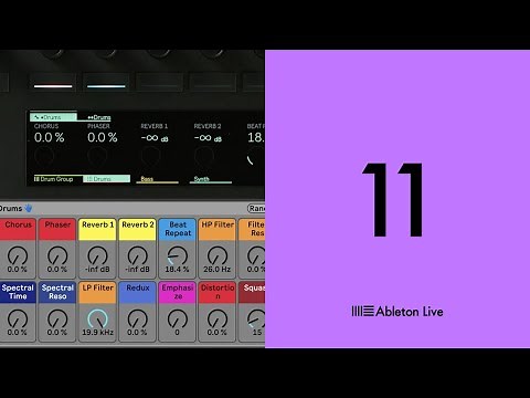 Ableton Live 11: Macros on Push