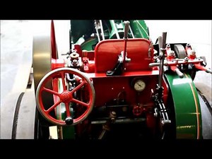 6 inch scale Ruston Proctor SD steam tractor