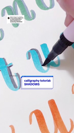 Quick Guide: Adding Shadows in Calligraphy | Tutorial