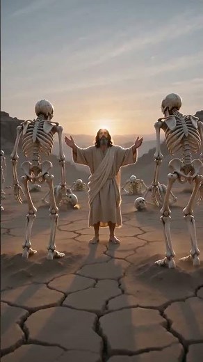 Jesus Raised The Bones Up From The Valley #rescue #faith #spiritual #jesuschrist