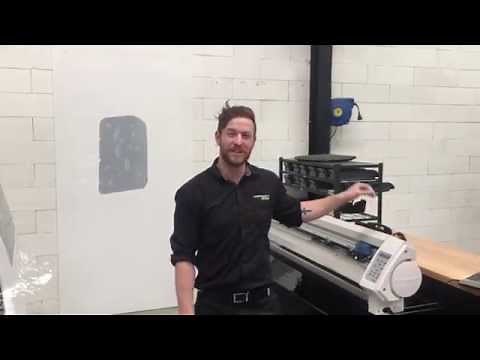 How professionals do window tinting, print the tint perfectly with a plotter!
