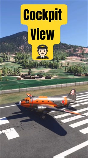 Check out this Aircraft cockpit view of pilot🧑🏻‍✈️😍 #shortsfeed #shorts