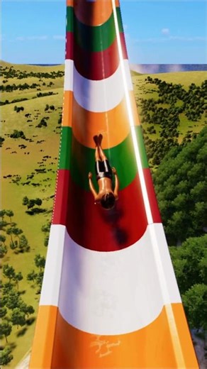 This slide is fast (Planet Coaster 2)