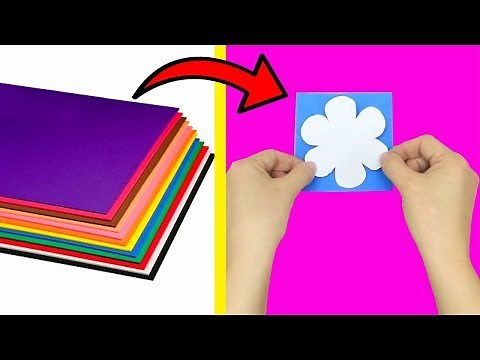 11 AMAZING DIYS AND CRAFTS WITH FOAM SHEETS