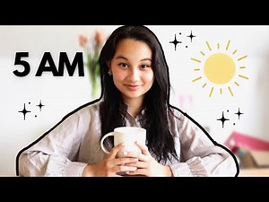 JEDEN TAG UM 5 UHR AUFSTEHEN (ohne müde zu sein) | Back To School Tipps