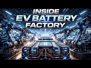 Inside an EV Battery Factory – Step-by-Step Manufacturing Process