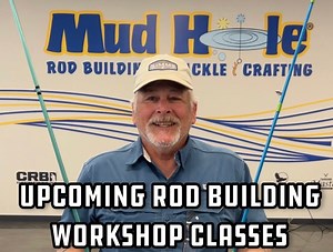 Learn to build rods from an instructor team with over 150 years of knowledge! We have 3 upcoming Rod Building Workshop Classes, where you’ll learn to build a fishing rod from these instructors and walk away with your own hand made rod. Choose the class closest to you ⬇️ Orlando (at Mud Hole) Mahi Mahi Offshore Spinning Rod Build January 13th 6pm - January 15th 12pm Charlotte, North Carolina Beginner Spinning or Casting Feb 11th 9am - Feb 12th 12pm Grand Rapids, Michigan Beginner Spinning or Cast