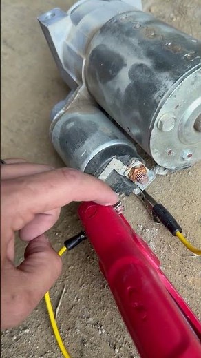 How to bench test a starter