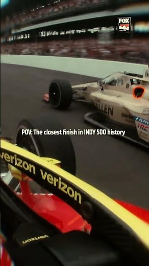 POV: The closest finish in #INDY500 history 😱🤯 #indycar #rosenqvist